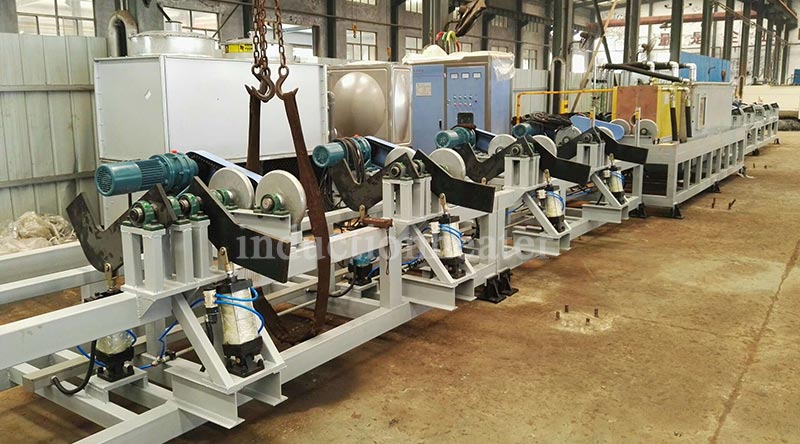 Steel bar induction quenching equipment