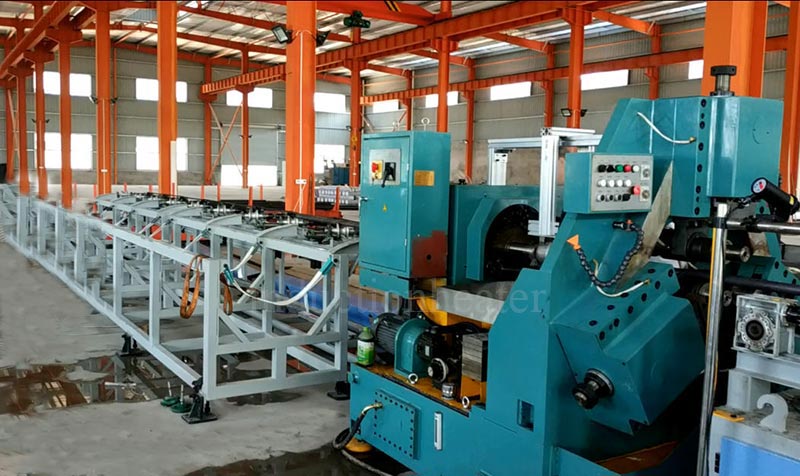 Induction annealing equipment for steel pipe