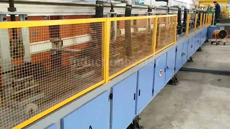 Deformed steel bar hot rolling equipment