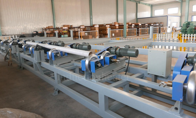 Steel pipe induction annealing furnace