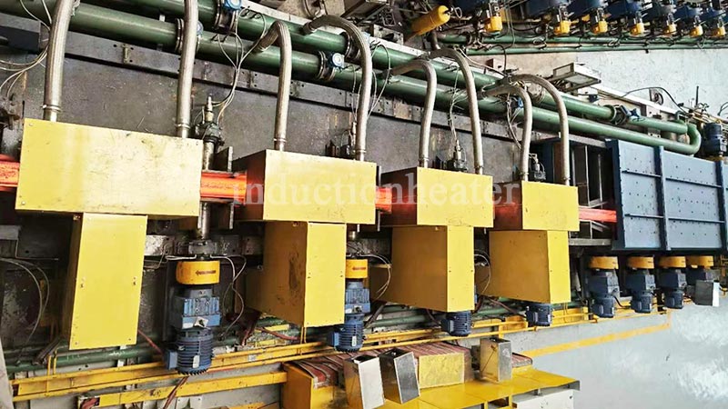 Continuous casting steel billet induction heating equipment