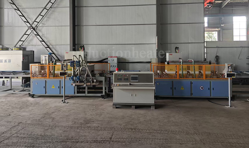 Core value of the long bar induction hardening and tempering machine