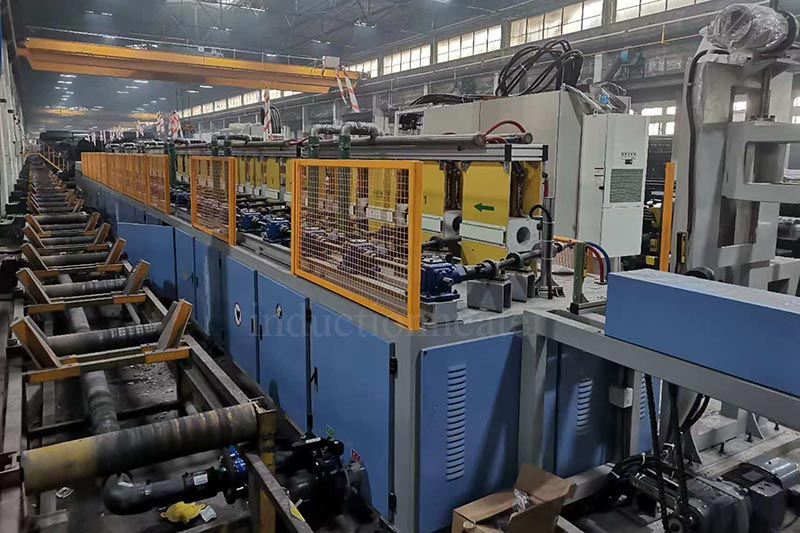 Steel pipe induction annealing furnace