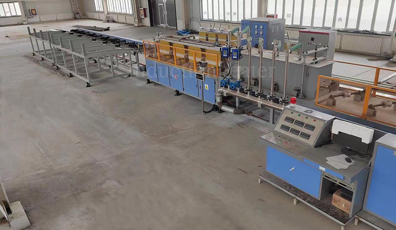 Φ 80 long bar induction hardening and tempering machine