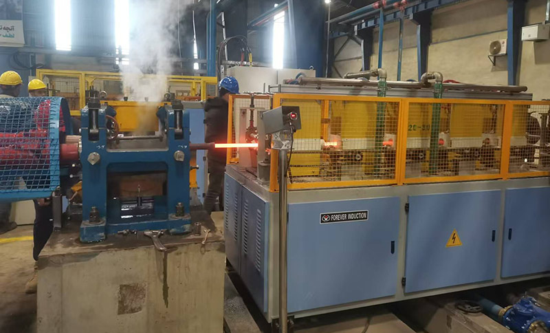 Main process characteristics of steel ball hot rolling furnace