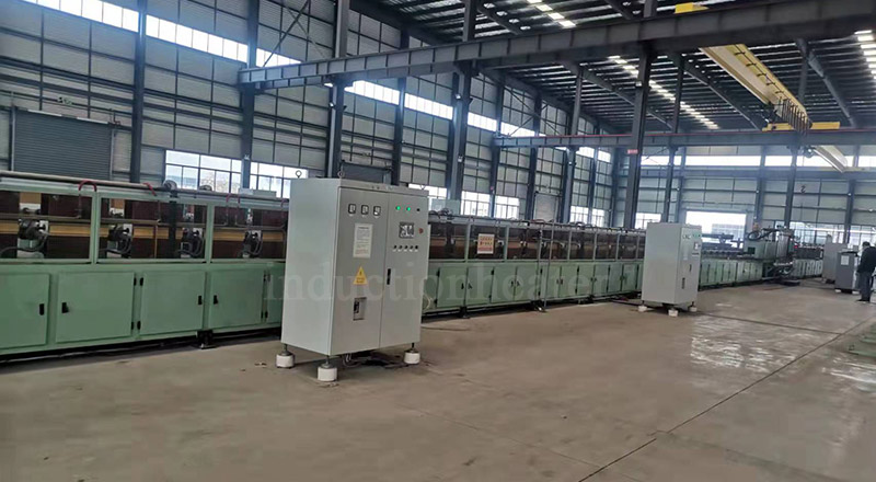 steel bar induction heat treatment furnace
