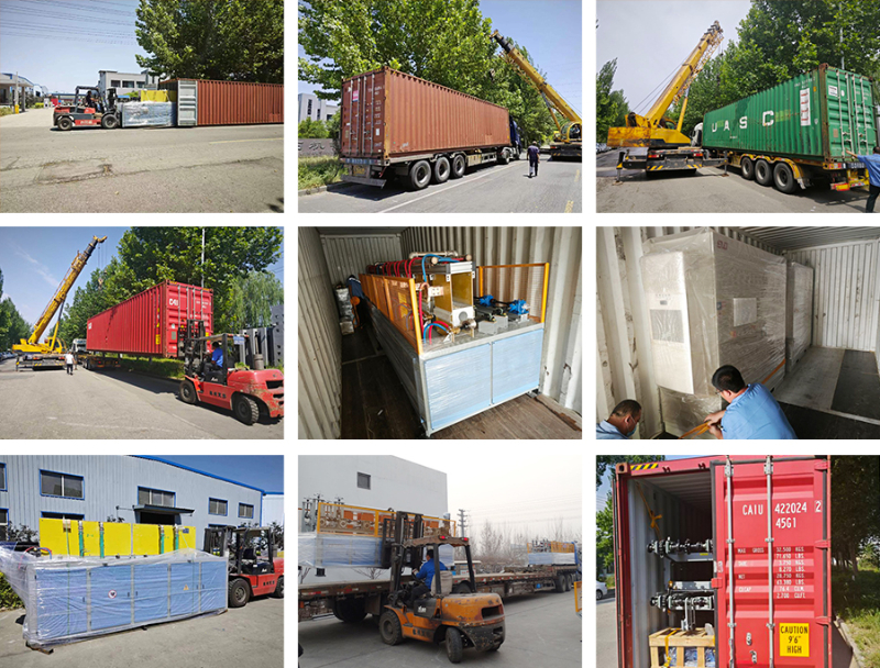 Copper rod medium frequency heating furnace