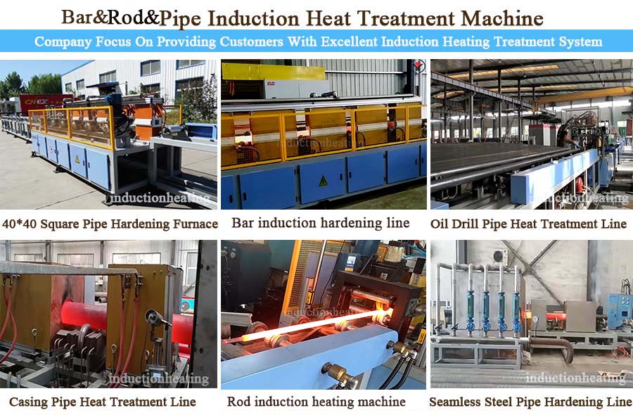 newly developed long bar induction heating production line