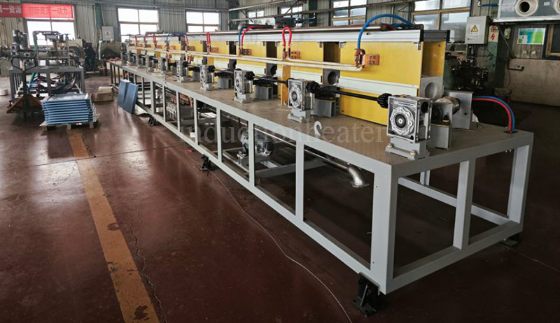 new long rod induction heating treatment production line