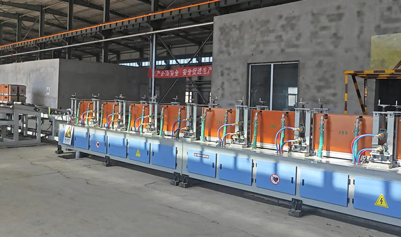 forged steel ball production line