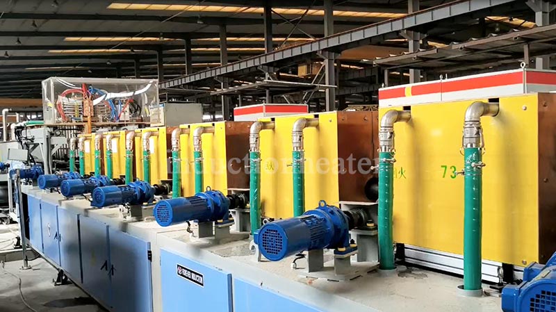 Smooth On-site Commissioning of Oil Drill Pipe Heat Treatment Machine