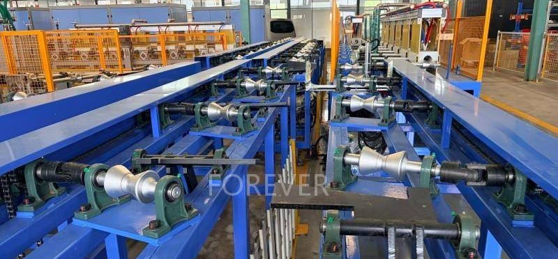 Advantages of long bar induction hardening and tempering machine
