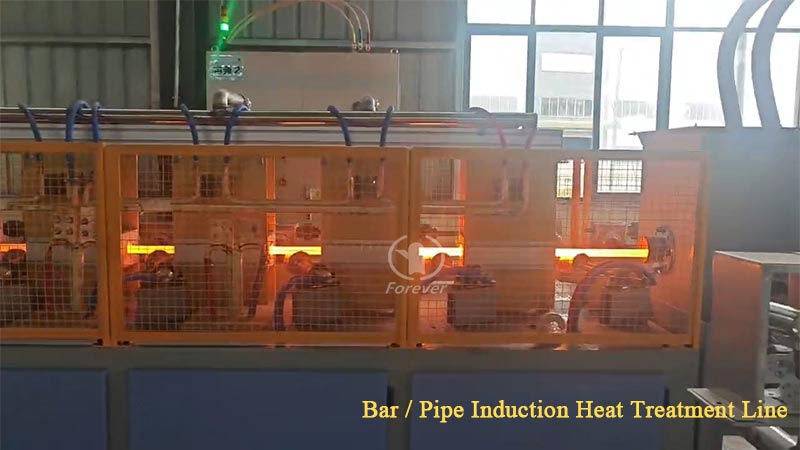 Long Bar Induction Quenching