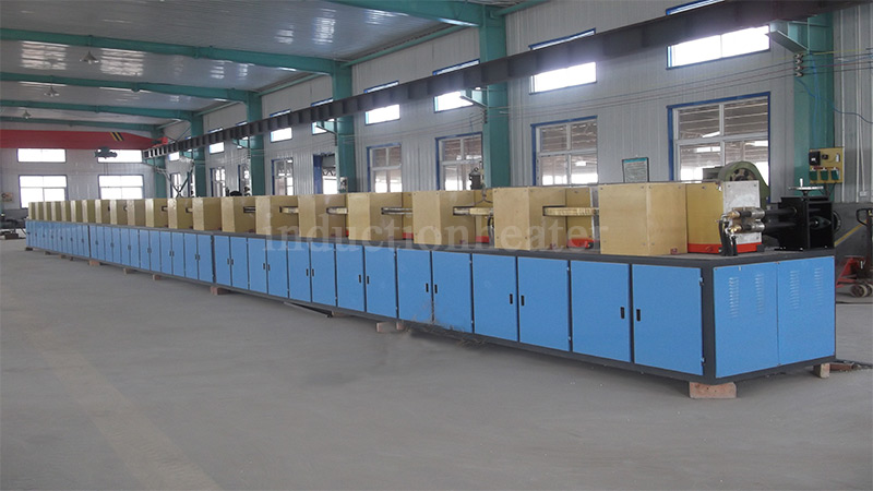 Threaded Bar Induction Heat Treatment Line