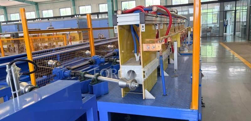 Sucker rod induction heat treatment furnace | Forever Electromechanical