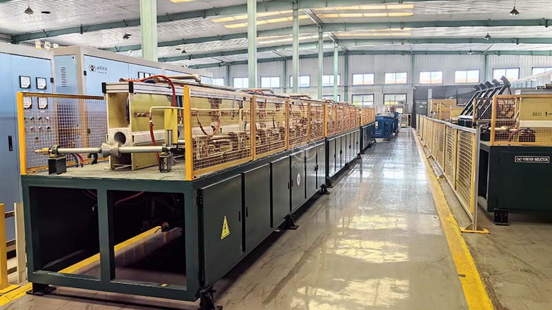Steel Bar Induction Hardening Furnace Ready for Export