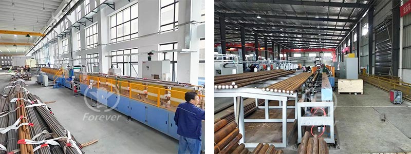 Oil Pipe Casing Induction Hardening and Tempering Equipment Delivered for Petroleum Industry