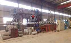 Aluminum bar heating furnace