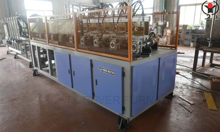 Automobile torsion bar quenching tempering line