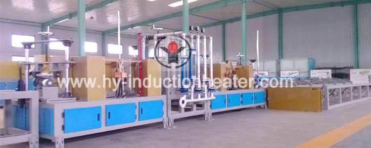 Induction steel bar heating furnace - manufacturer supplier