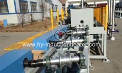 Piston rod heat treatment line