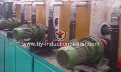 Round bar heat treatment machine