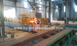 Round billet induction heating machine