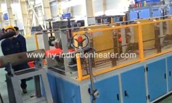 Skew rolling steel ball line