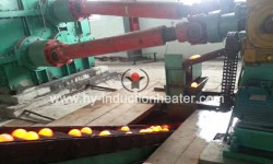 Steel ball production line
