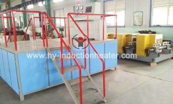 Steel billet heat treatment production line