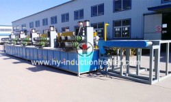 Steel billet induction reheating furnace