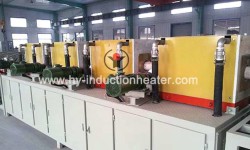 Steel tube heating furnace