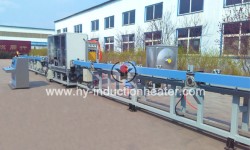 Sucker rod heat treatment line