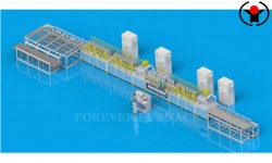 long bar induction heat treatment & QT line