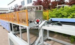 Bar surface hardening machine