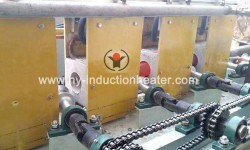Copper induction heating furnace