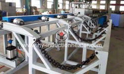 Drill rod induction hardening machine
