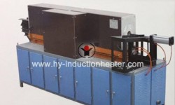 Induction heating furnace forging brass bar