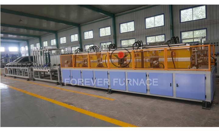 oil cylinder and piston rod induction hardening and tempering frunace