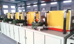 Induction bar heating furnace