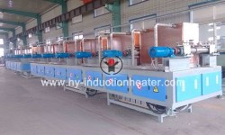 Induction billet heating furnace
