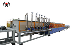 Steel pipe induction heat treatment furnace