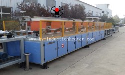 Bolt induction hardening and tempering machine