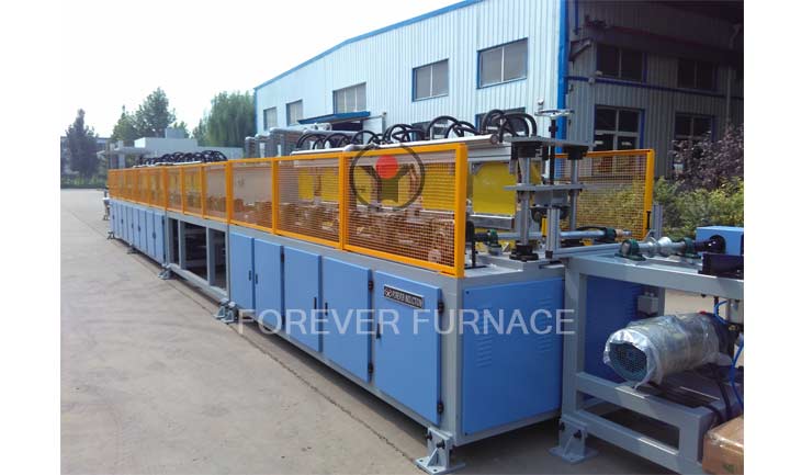 Development of steel bar quenching and tempering production line and improvement of Technology