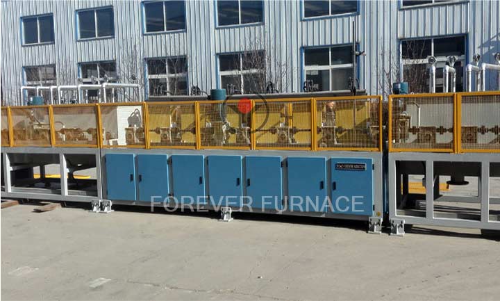 The deformed bar hot rolling production line
