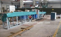 Sheet induction hardening machine