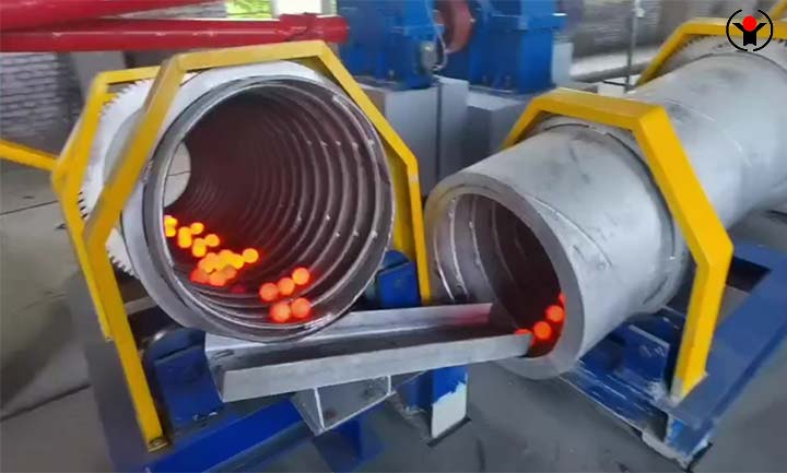 Forever steel ball hot rolling production line supplier