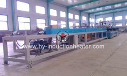Square tube surface hardening machine