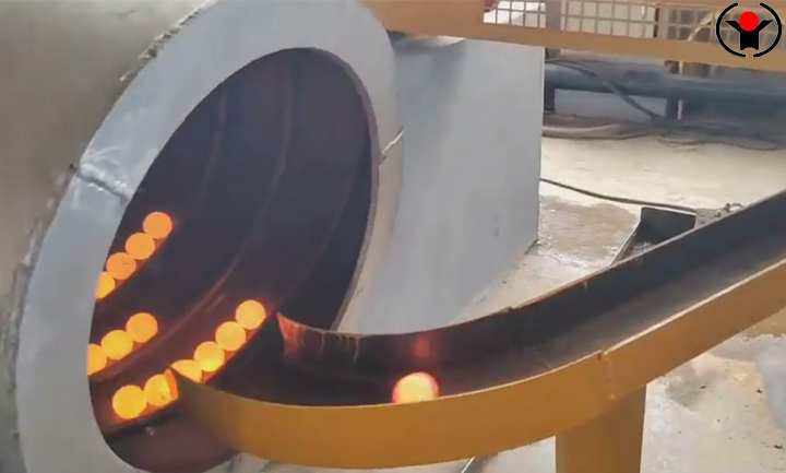 Steel ball hot rolling induction equipment manufacturer