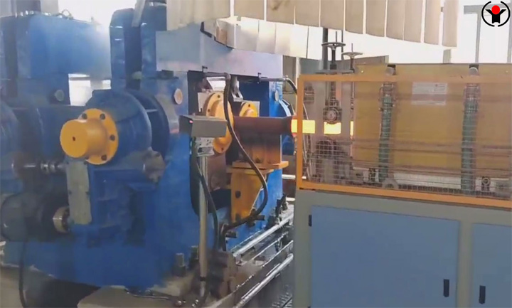 The hot rolling steel ball heating furnace